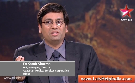 Dr.Samit Sharmat at satyamev jayate